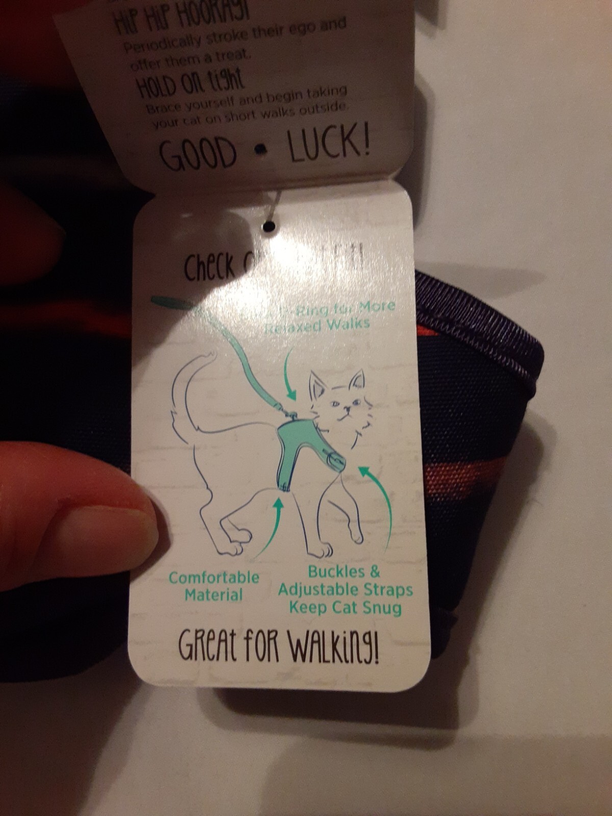 Whisker City Cat Kitten Vest Harness with Leash Set - Adult & Kitten Sizes