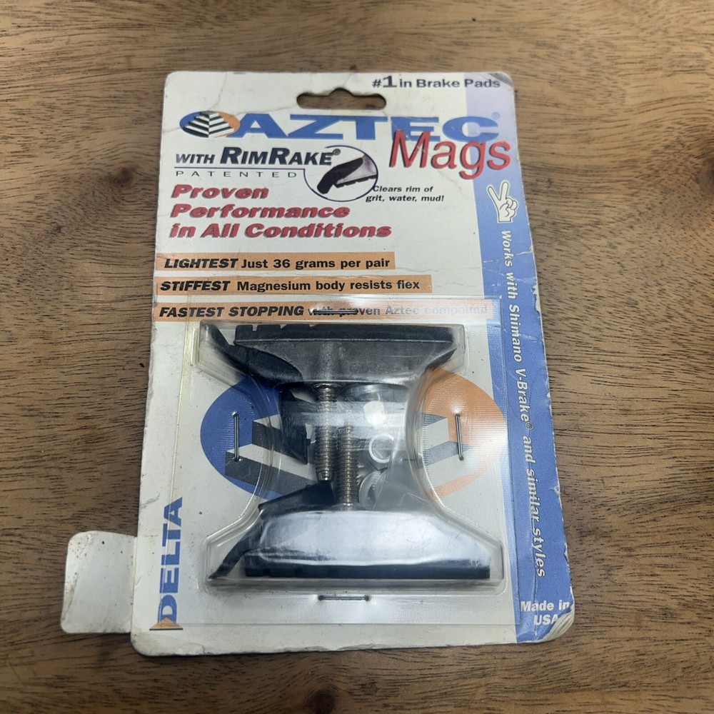 DELTA AZTEC Mag Brake Pads Threaded Shoes