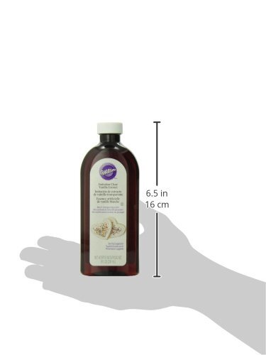 8 oz Clear Vanilla Extract for Baking and Decorating Certified Kosher