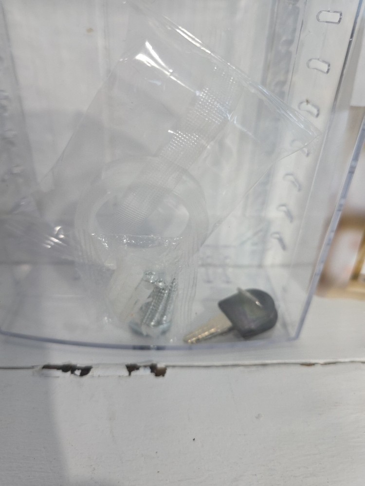 New Thermostat Clear Lock Box