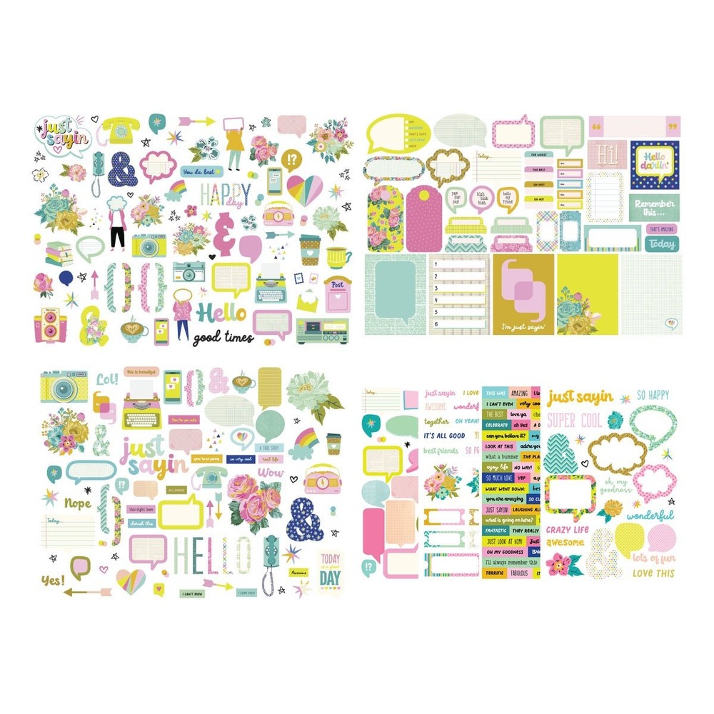 Spellbinders Embellishment Bundle by Kelly Bangs-Just Sayin'