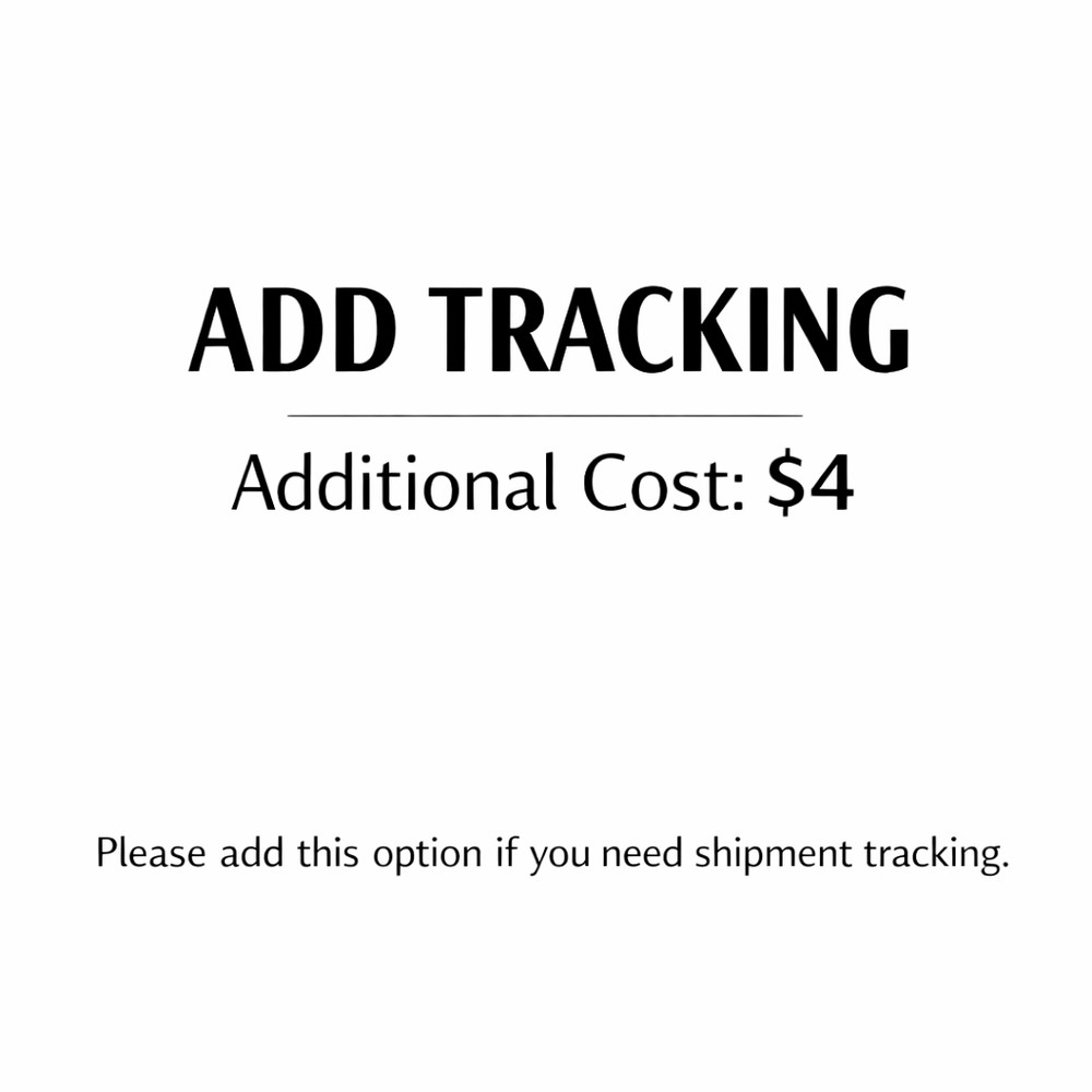 Tracked Shipping – Additional Fee