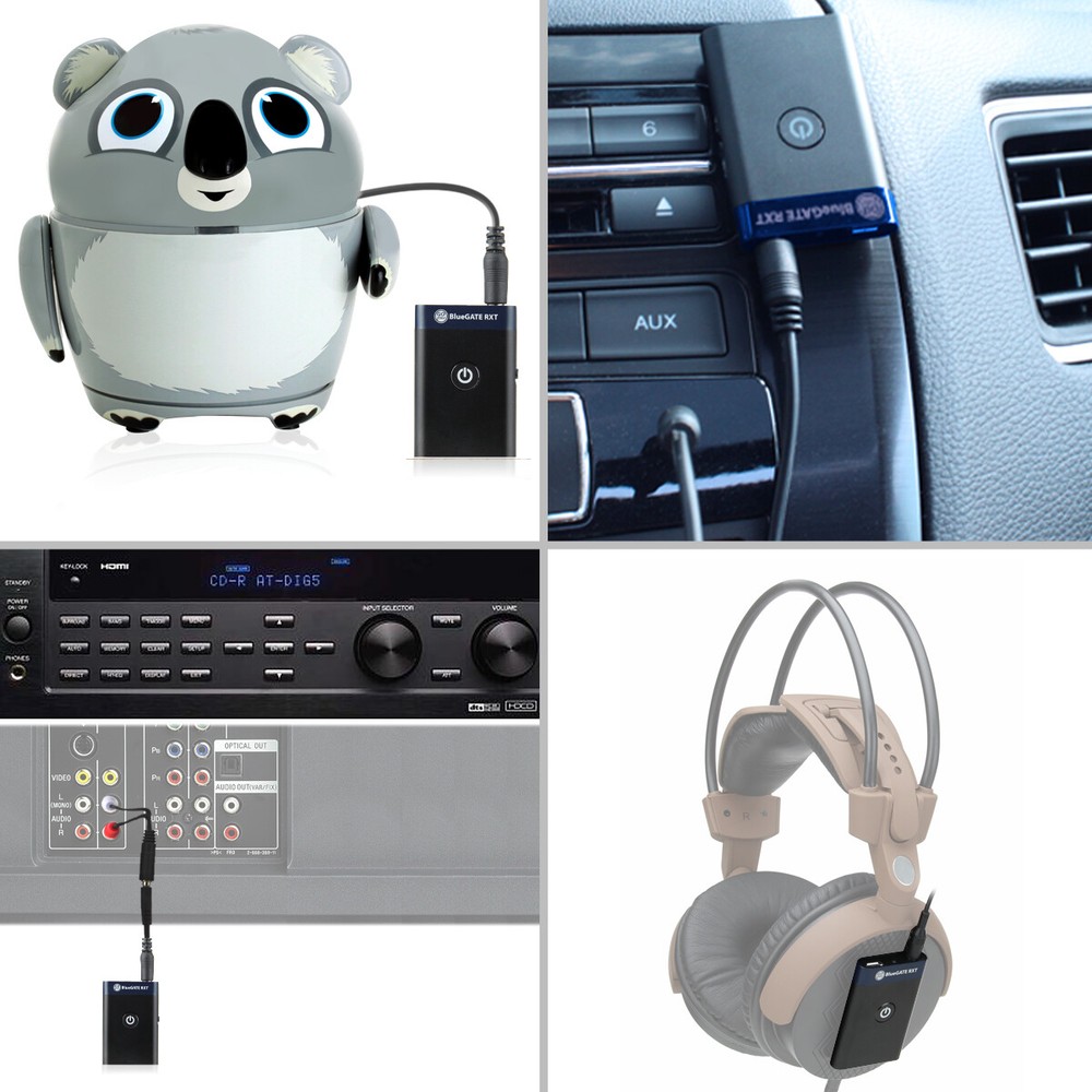 Wireless Bluetooth Receiver and Transmitter , 3.5mm Stereo Output REFURBISHED