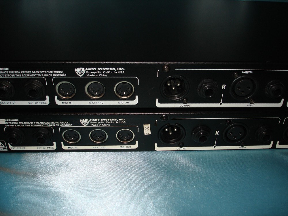 Nady SDP-20 Programmable Digital Multi Effects Processors (x2)