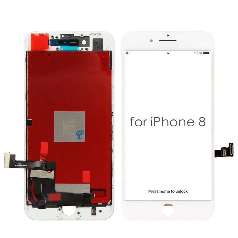 iPhone 8 - White Incell Display LCD Touch Digitizer Screen Assembly Replacement