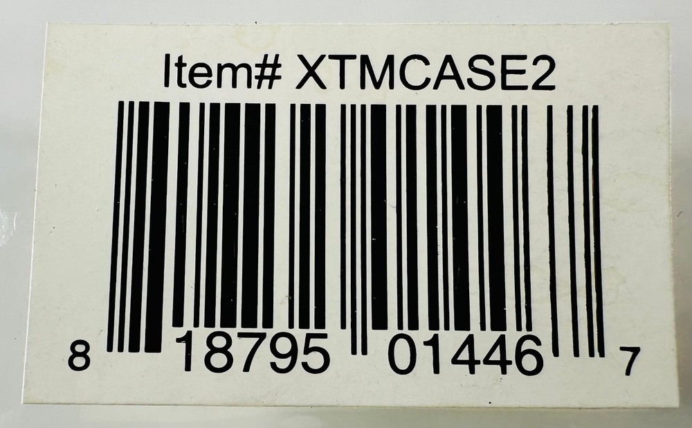 Xit XTMCASE2 SD/SDHC Memory Card Hard Plastic Case, Black