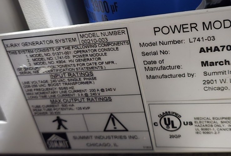 SUMMIT L741 generator complete innovett