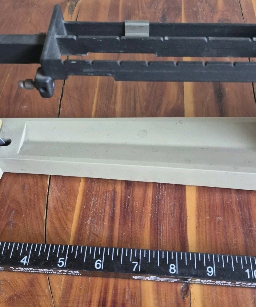 Ohaus 2610 Triple Beam Scale Off Approx .5 Gram