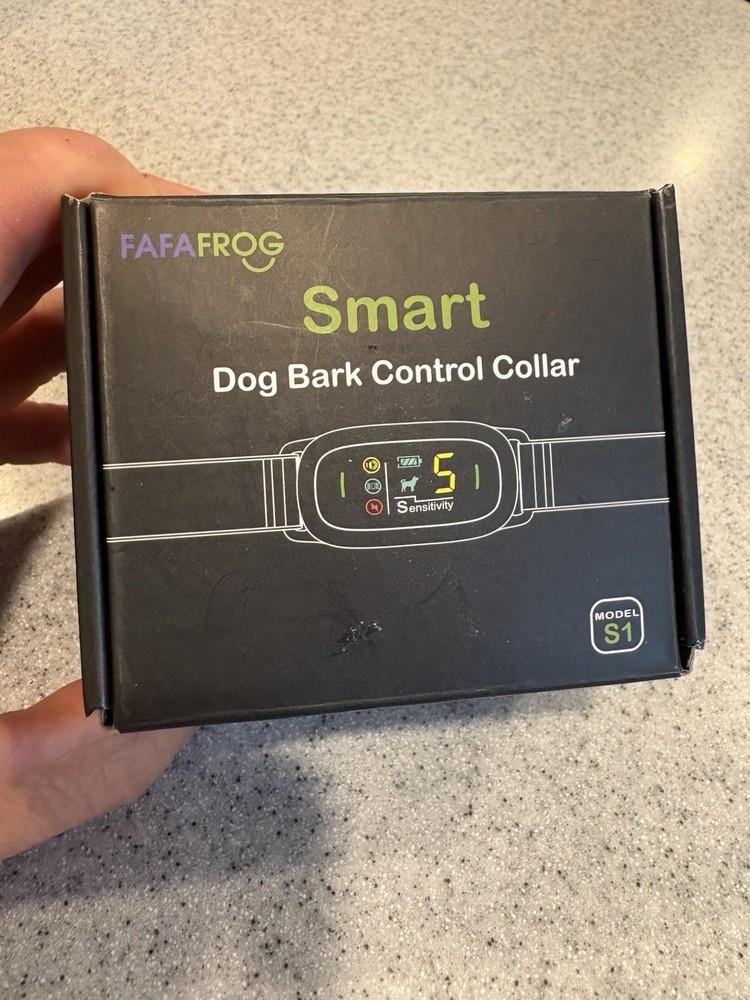 FAFAFROG Smart Dog Bark Control Collar, Tested And Working Properly