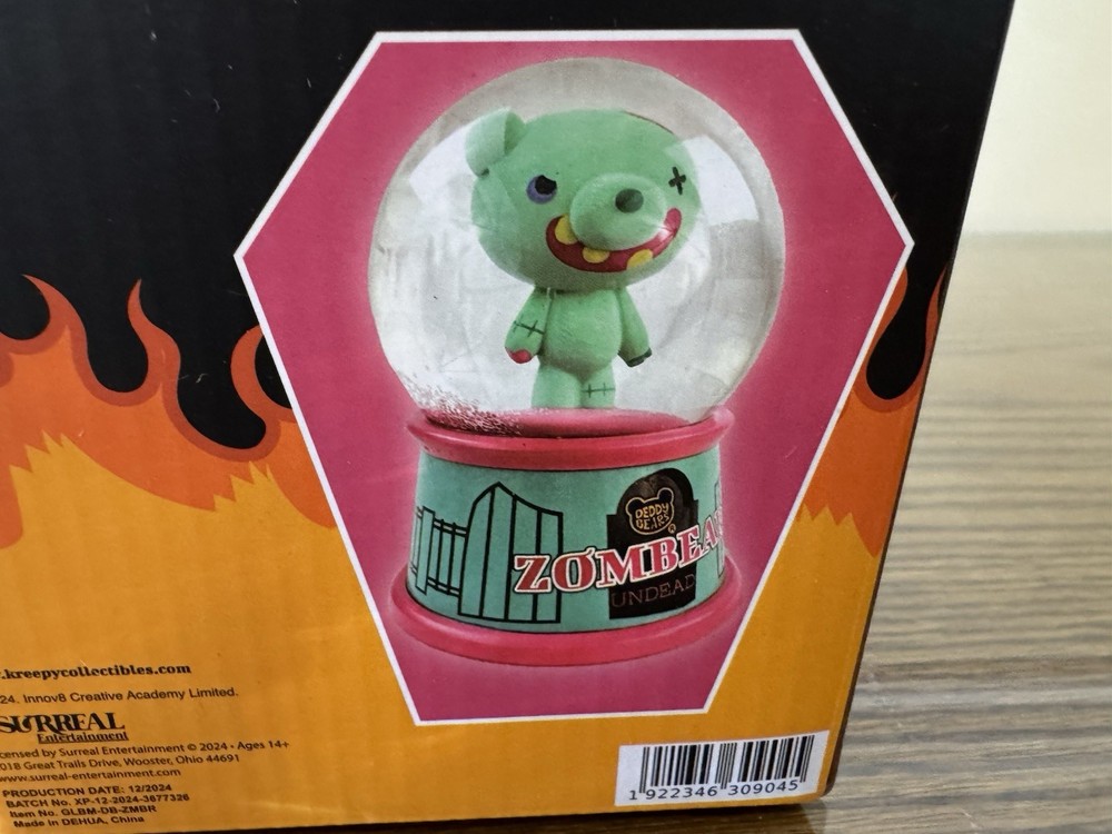 Deddy Bears Zombiebear Mini Snow Globe