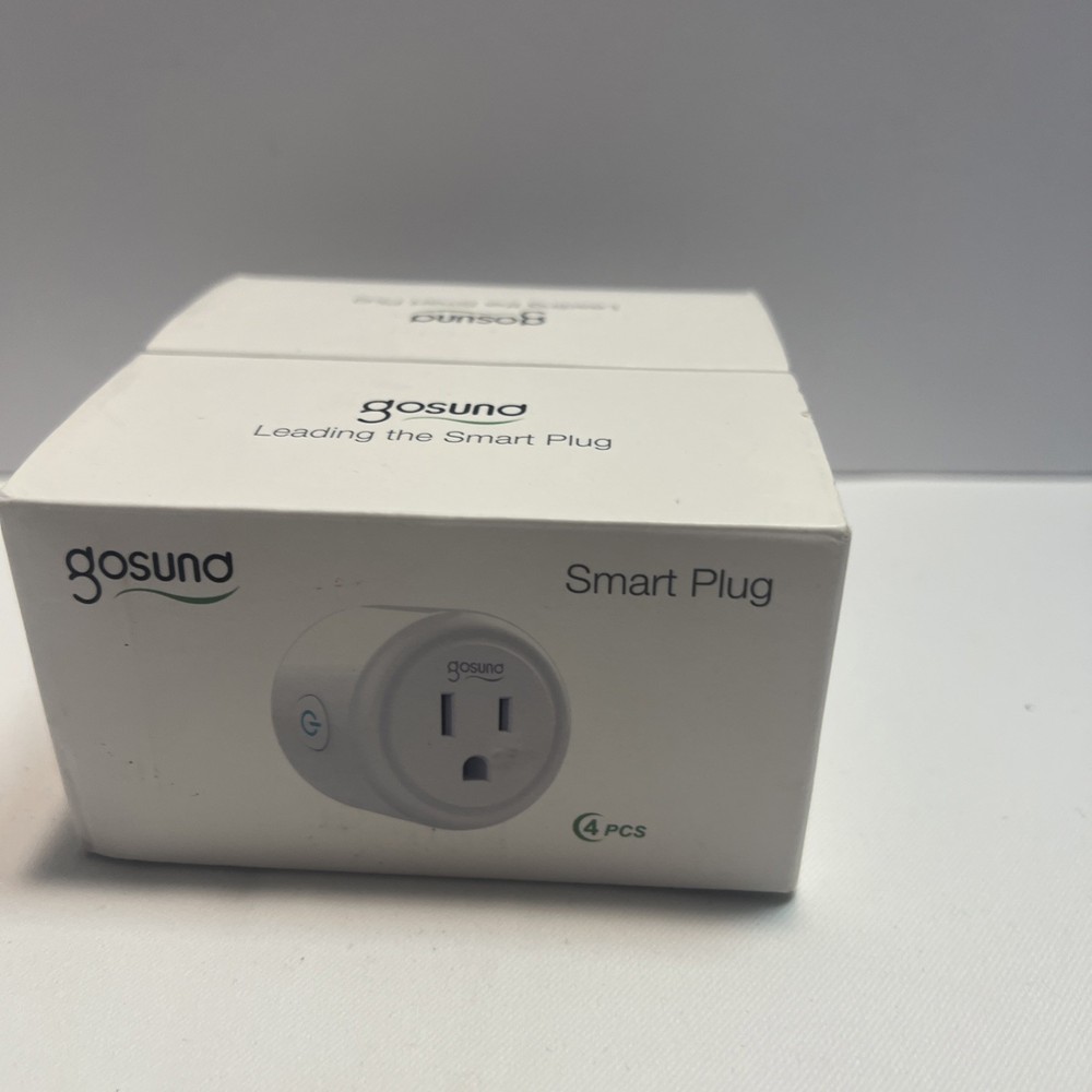 4Pack Gosund WiFi Smart Plug Socket Outlet APP Control Work with Alexa Google