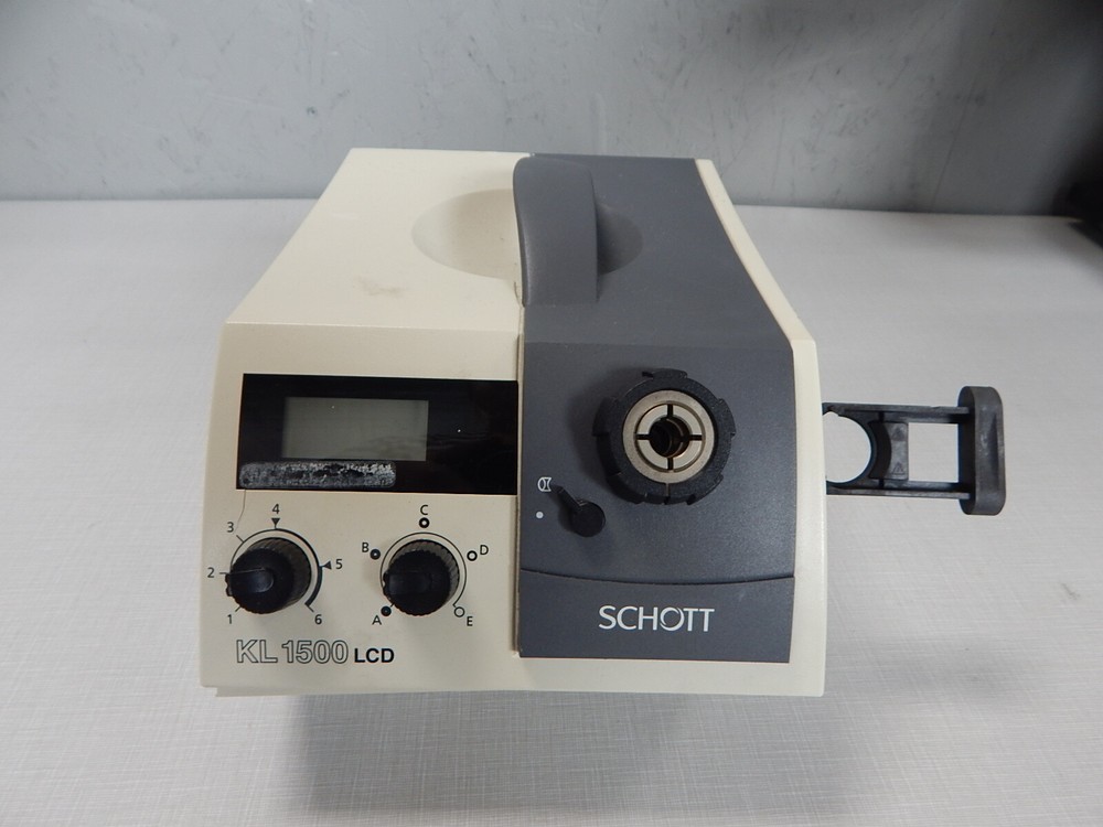 Schott KL 1500 LCD Fiber Optic Illuminator