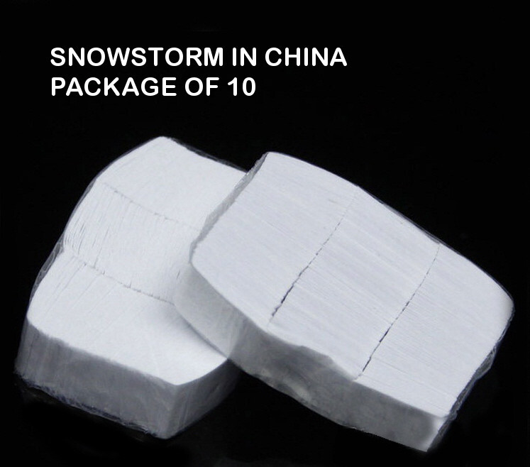 SNOWSTORMS WHITE - PACKAGE OF 10