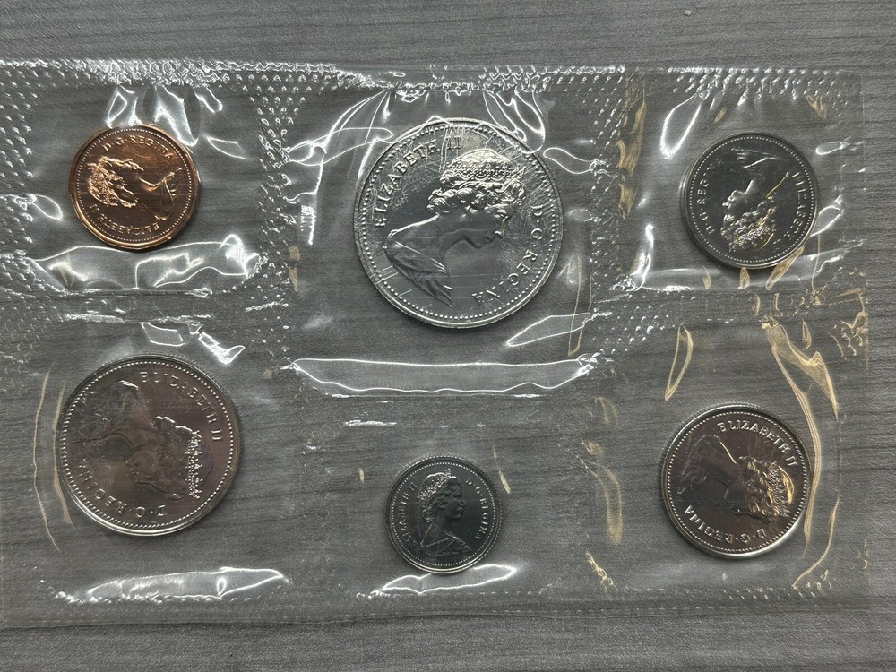 Canada 1985 Mint Sealed Proof Like Uncirculated 6 Coin Set