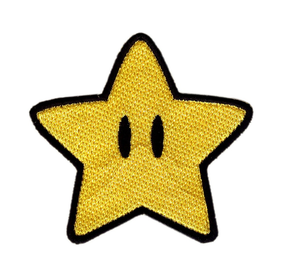 Morale Patch Mario Super Star Invincible Hook Army Tactical