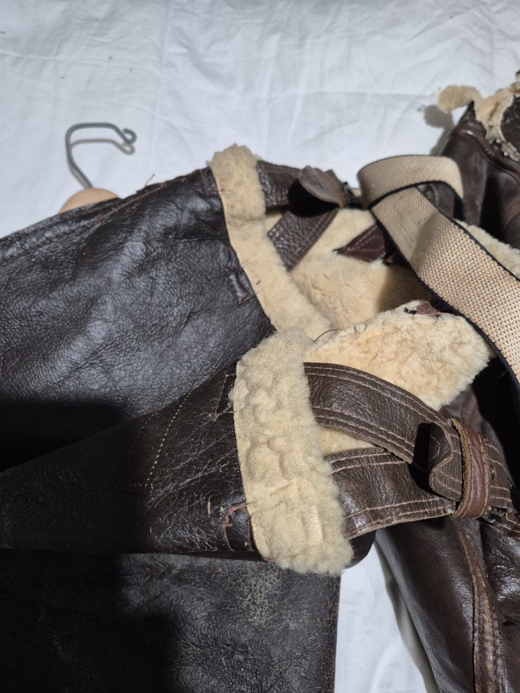 ARMY AIR FORCE LEATHER FLYING SUIT