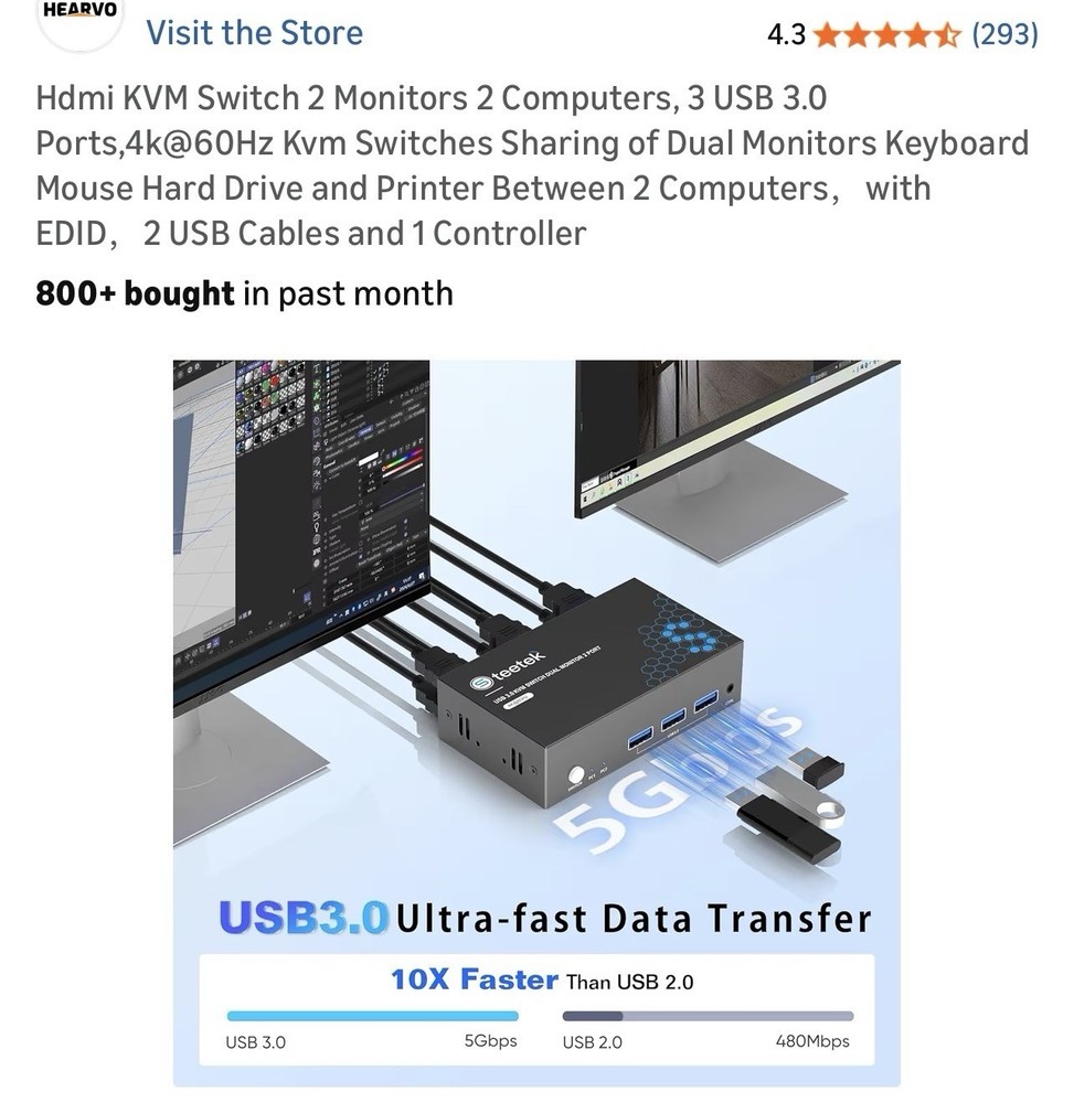usb kvm switch