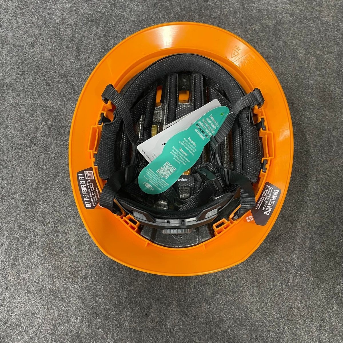 STUDSON SHK-1 Full Brim Vented Industrial Safety Helmet, Orange, SHK1-FB-CTOO