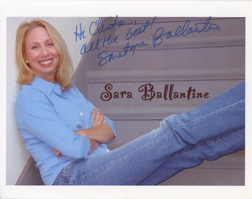 Sara Ballantine- Signed Photograph