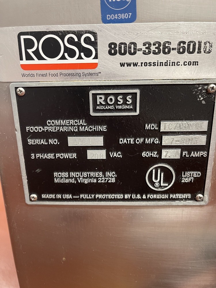 ROSS TC700MC Meat Tenderizer