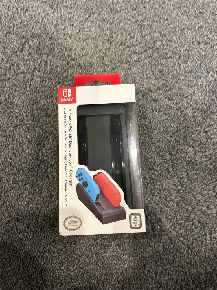 NEW RDS Dual Joy-Con Charging Dock For Nintendo Switch - Gray