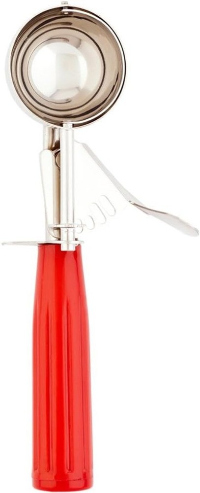 3-Piece Ice Cream Scoop Set with Trigger Release for Perfect Portion Control
