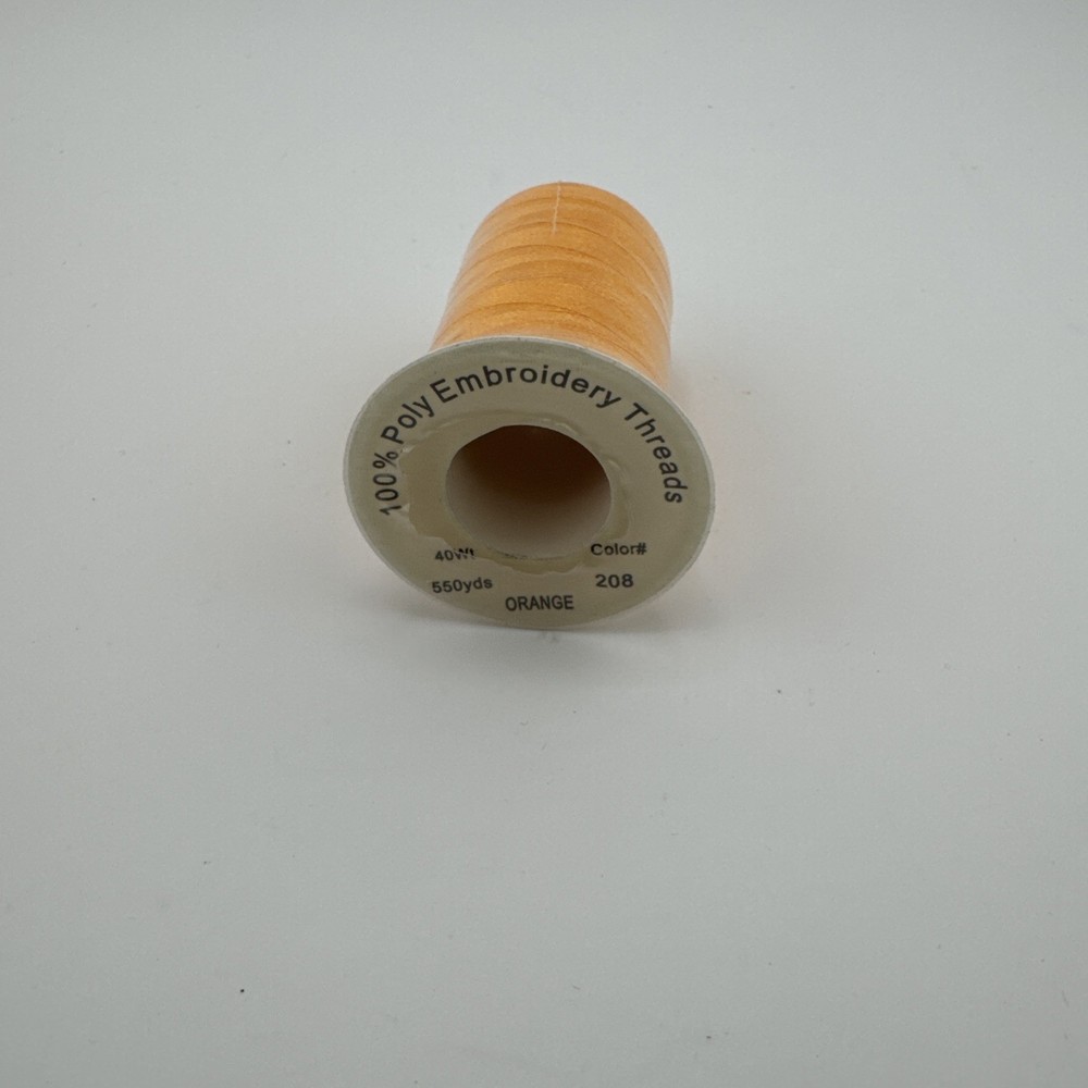 Embroidery Machine Polyester Thread 8 Rolls Assorted Colors 550yds