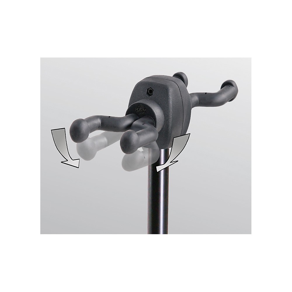 K&M Double Guitar Stand Black