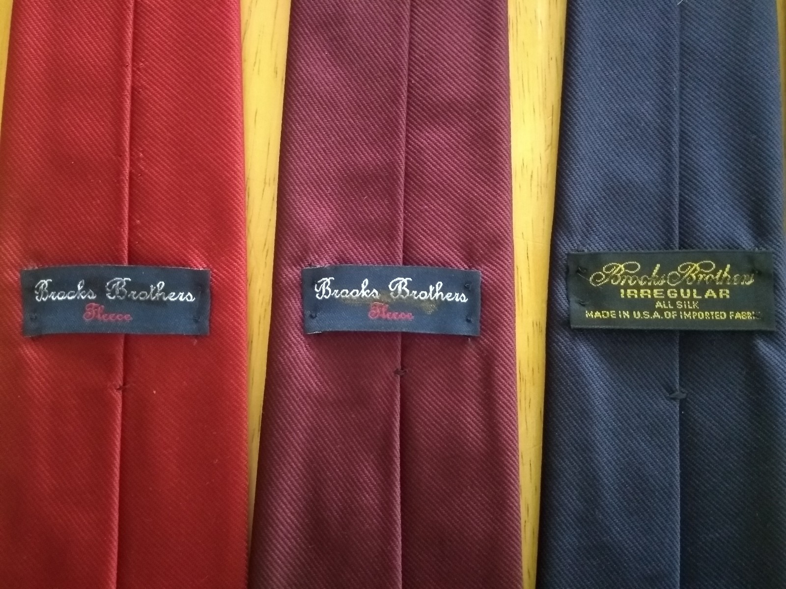 NWOT Brooks Brothers Boys Solid Silk Trad Ivy Tie