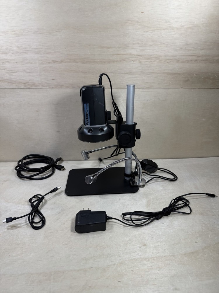 Aven Cyclops HDMI 1080p60 Digital Microscope w/ Objective Lens Cords (no remote)