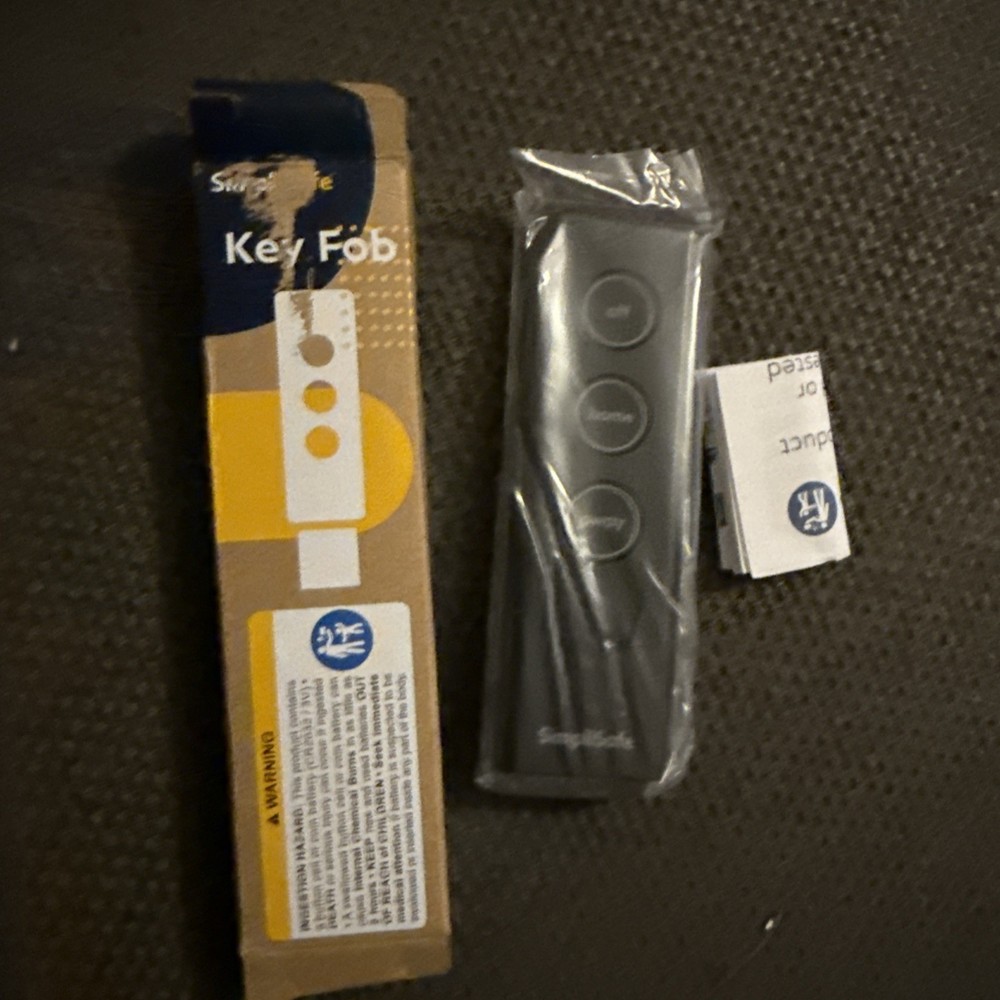 SimpliSafe Key Fob Remote Security System Model KF3B SSKF3 - Black