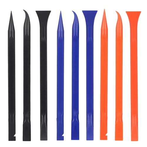 9pcs Car Detailing Pick Set Kit, Anti-Scratch Plastic Scraper Tools, Multi