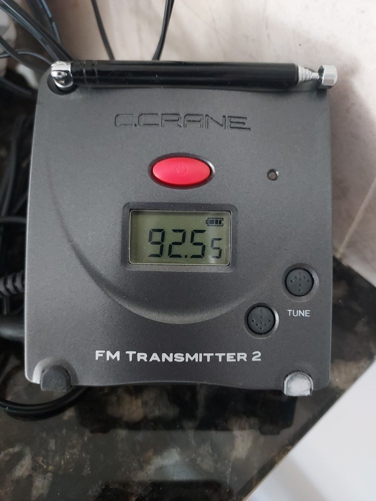 C.Crane FM Transmitter FT-007 FM Transmitter With Power Supply