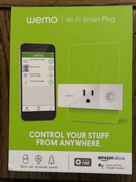 WeMo WiFi Enabled Mini Smart Plug - White (F7C063)