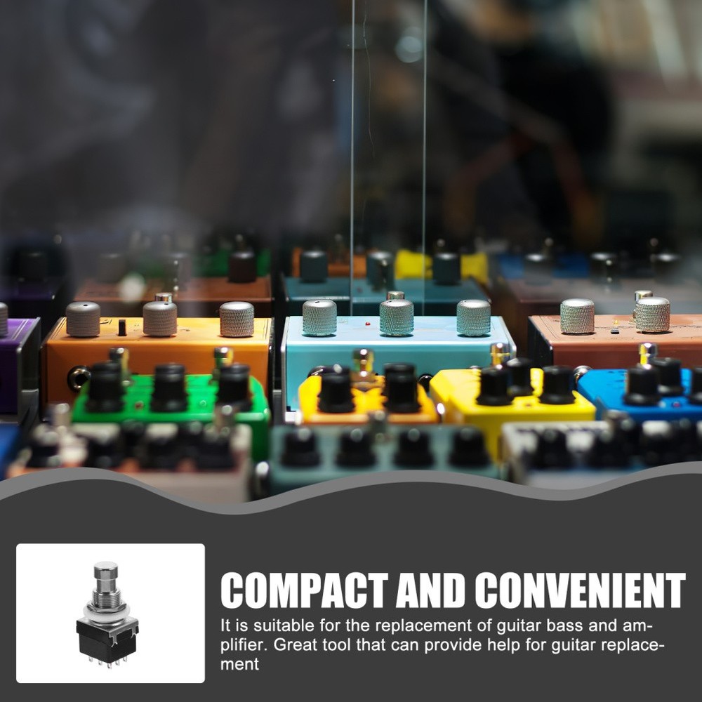 Plug-in Footswitch Guitar Effect Topper Operated Pedal Controller