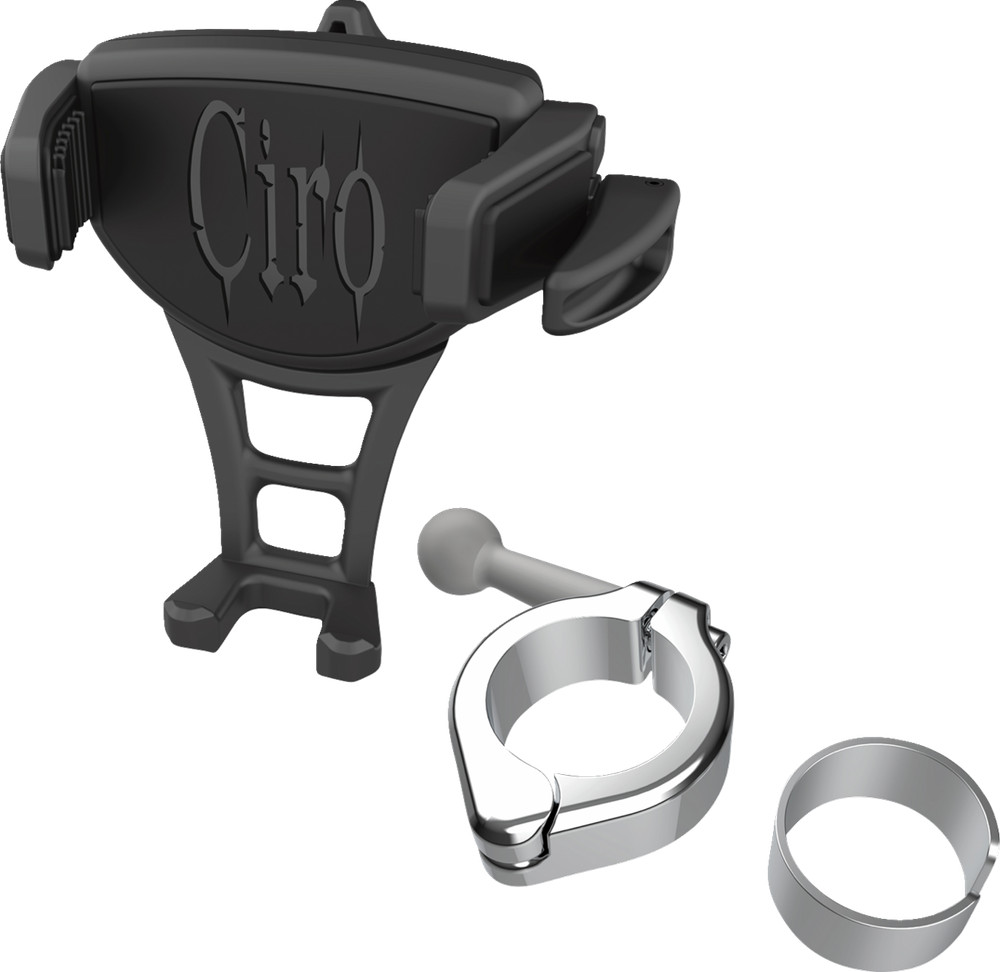 Ciro Constrictor Universal 1-1/8" & 1-1/4" Handlebar Adjustable Phone Holder Kit