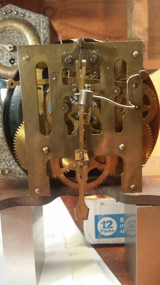 Antique German HAC Vienna 8 day wall clock