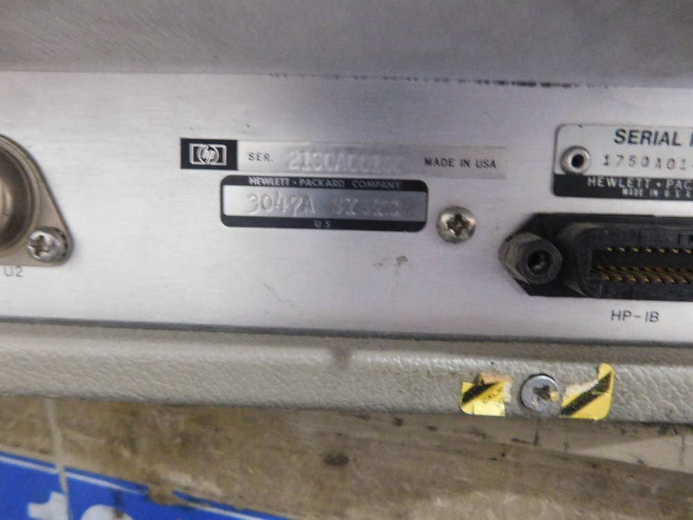 Hewlett Packard 3585A Spectrum Analyzer with 3047A System