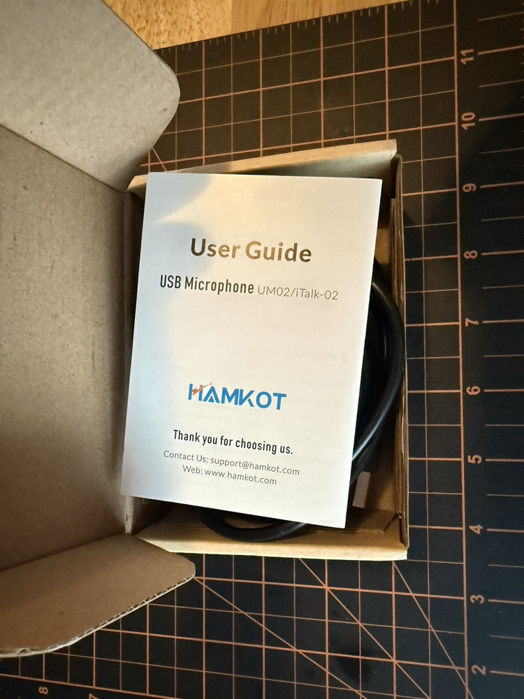 Hamkot Desktop USB Microphone-Preowned