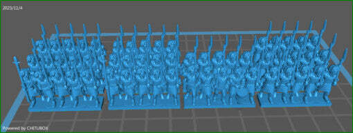 small 15mm “w epic size” Highlander btg - 11 strips - MC Mini