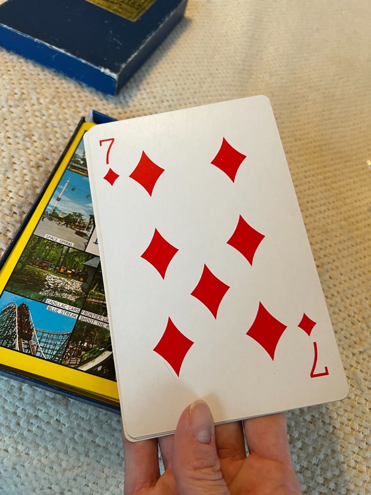 Vintage Cedar Point Jumbo Playing Cards