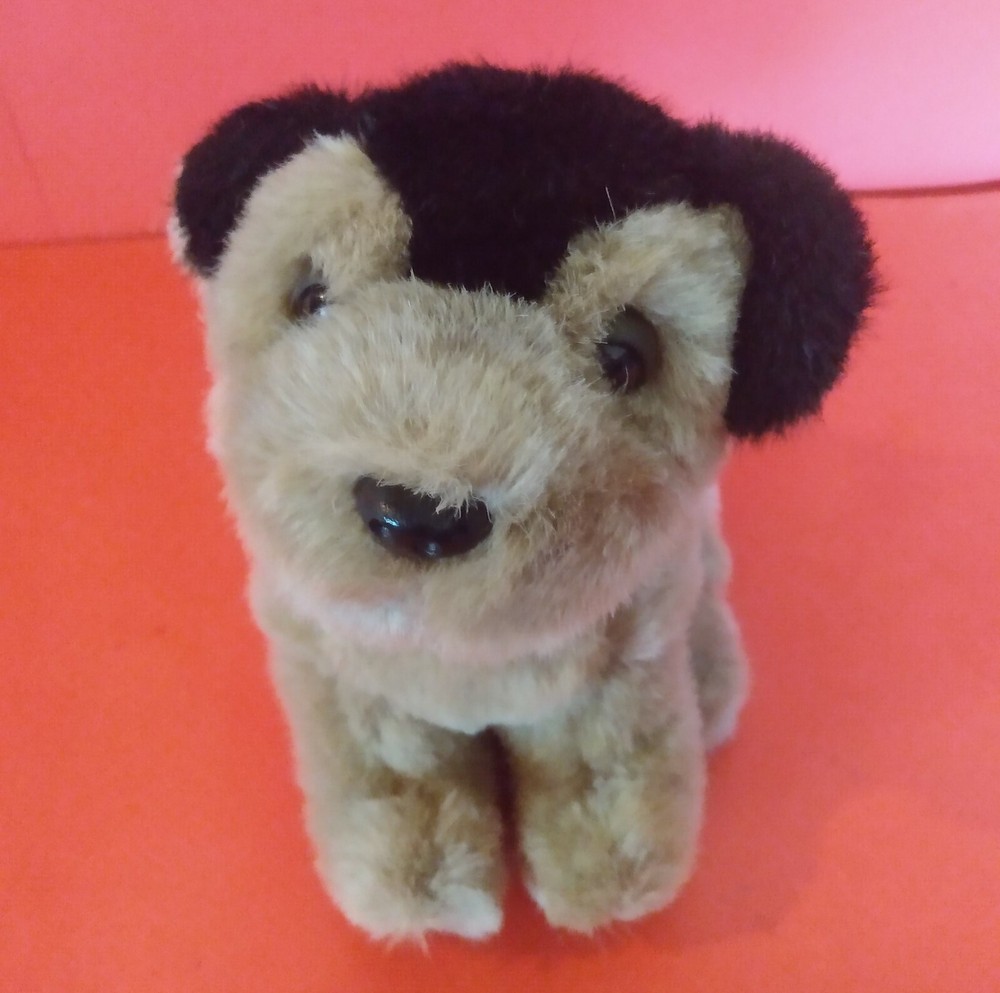 Plush Black & Tan German Shepherd Puppy Dog