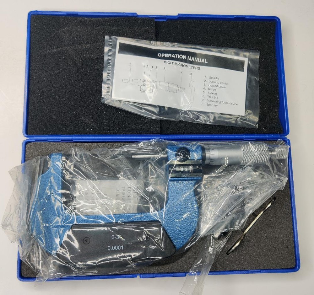 digit micrometer outside gauge 2 - 3 in iGaging caliper