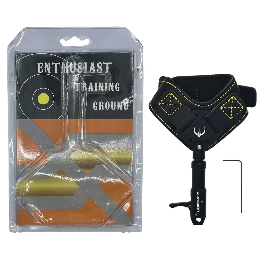 Archery Release, Bow Release for Compound Bow, Thumb Trigger Release with Wri...