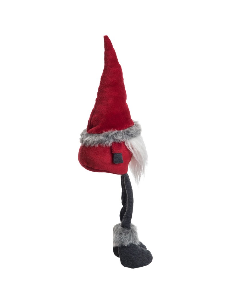 Red Gnome Christmas Xmas Shelf Sitter