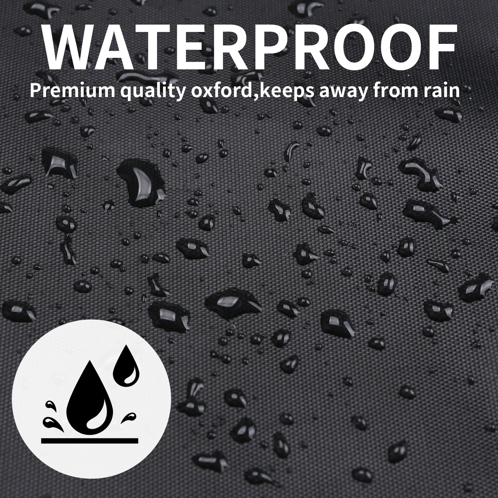 Heavy Duty Waterproof Gas 2 Burner Grill Cover UV Resistant Barbecue Cover 30''