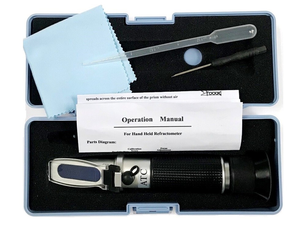 WATER SOLUBLE COOLANT TESTER - REFRACTOMETER 0-32% (8010-0020)