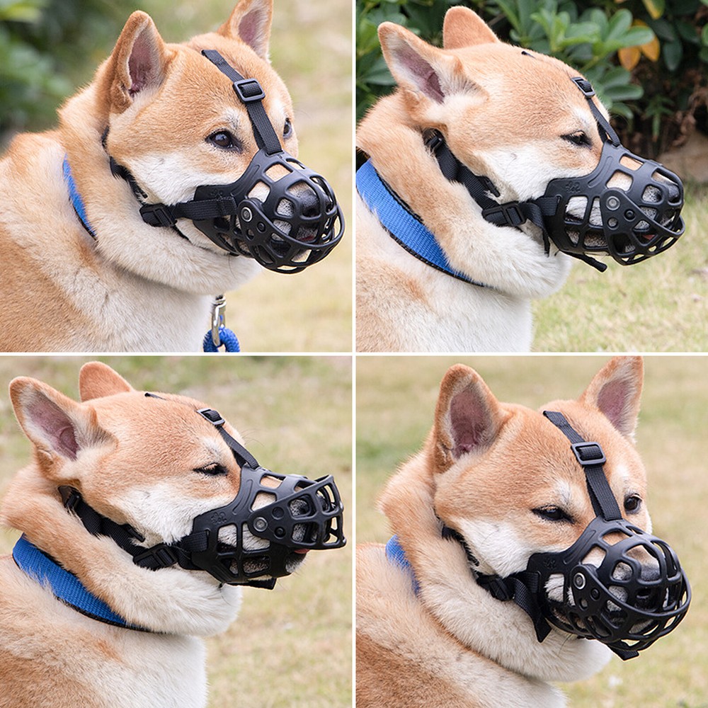 Basket Muzzle for Large Medium Small Dog German Shepherd Doberman Husky Beagle