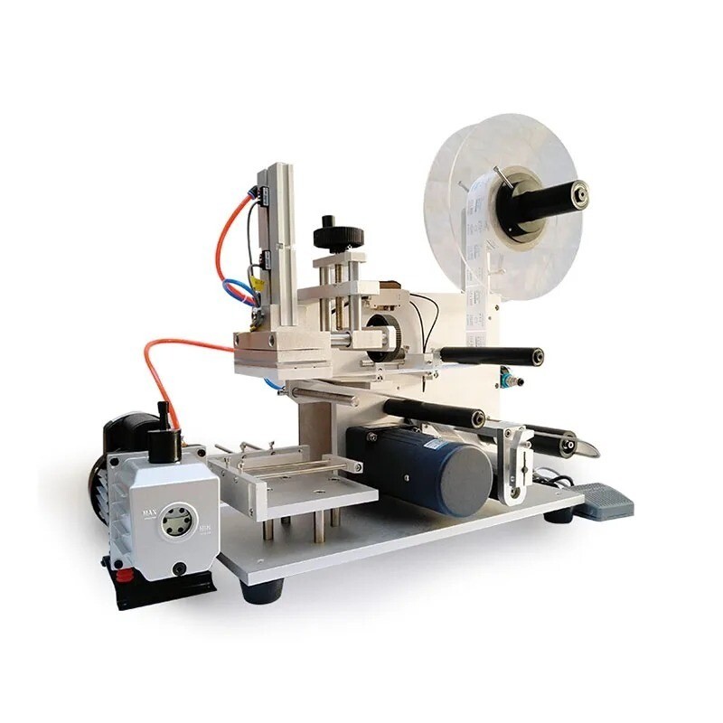 Automatic Self-adhesive Flat Hand Semi-automatic Round Bottle Labeling Machine