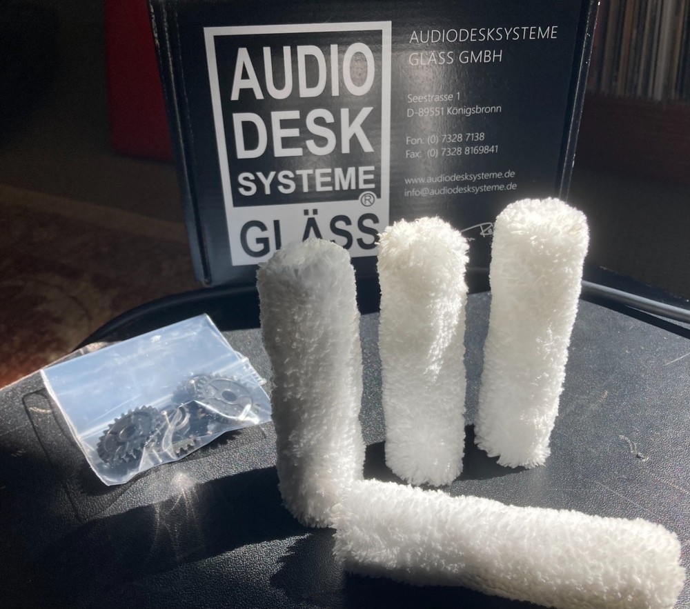 Audio Desk Systeme (4)-Microfiber-Barrels for Ultrasonic record cleaning machine
